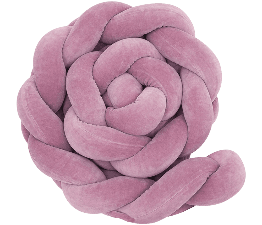 Ollie Bebe - Home, Best Seller, Πλεξούδα Τριπλή, Dusty Pink, Baby Llama