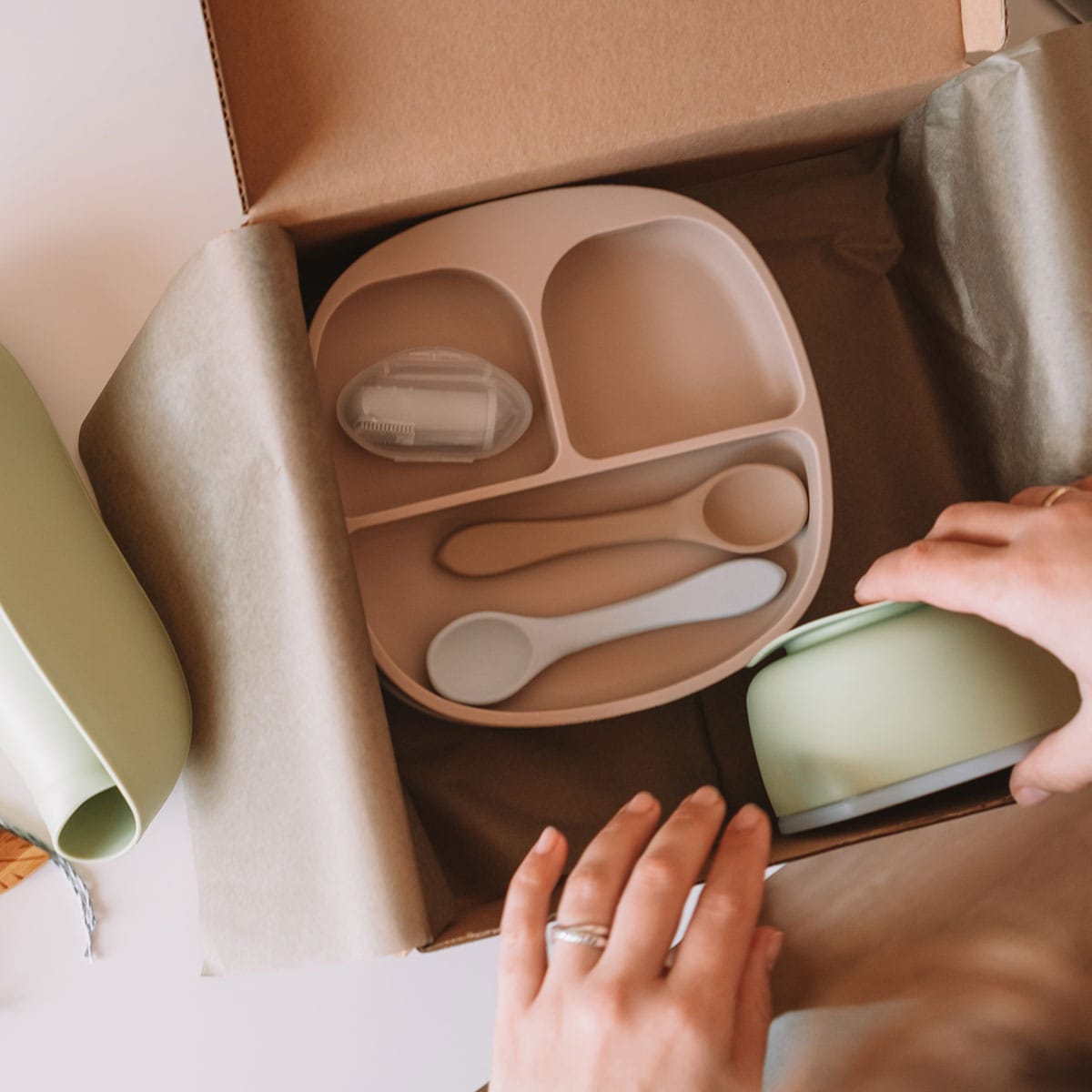 Ollie Bebe Kids Store - Social Post, Silicone Dishware