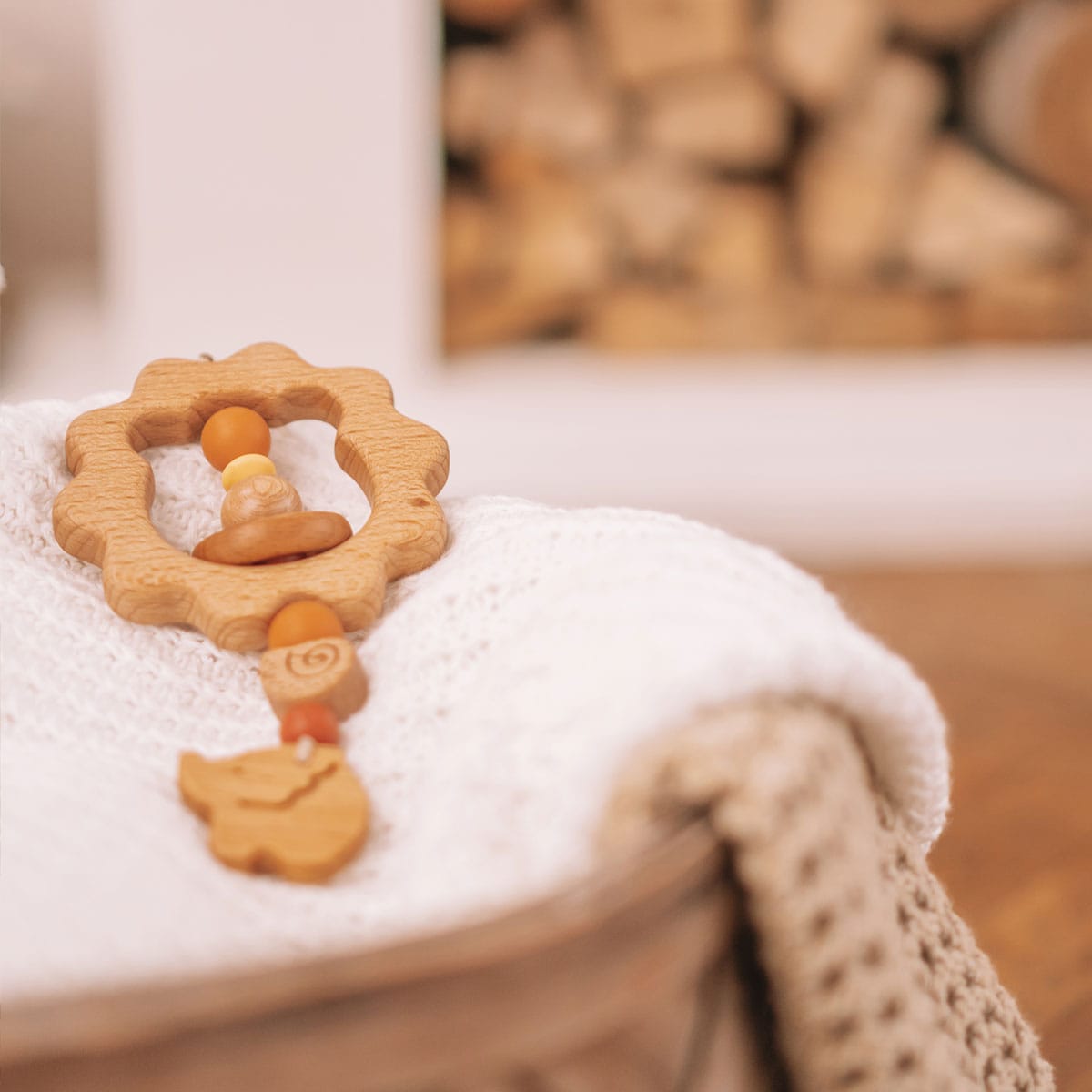 Ollie Bebe Kids Store - Social Post, Wooden Teether