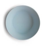 Mushie Dinner Bowl - Round - Powder Blue - Image 2