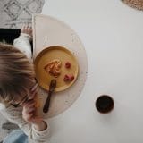 Mushie Dinner Plate - Round - Mustard - Image 3