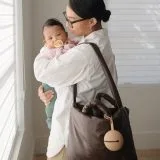 Mushie Pacifier Case / Θήκη πιπίλας - Pale Taupe - Image 2