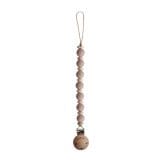 Ollie bebe Mushie Pacifier Clips - Ari Blush