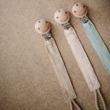 Mushie Fabric Clips - Blush - Image 2