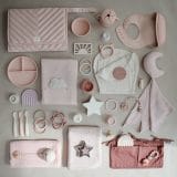 Mushie Portable Changing Pad / φορητή αλλαξιέρα - Blush - Image 4