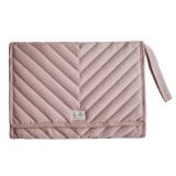 Ollie bebe Mushie Portable Changing Pad / φορητή αλλαξιέρα - Blush