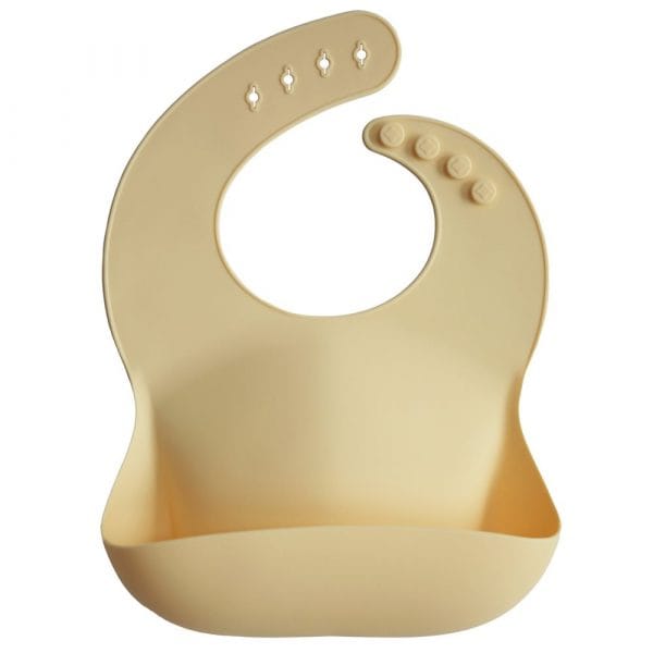 Mushie Silicone Bib/ Σαλιάρα σιλικόνης - Sunshine