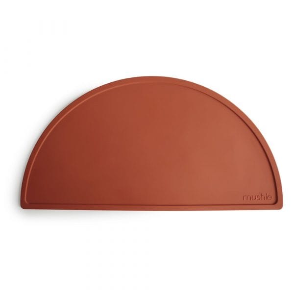 Ollie bebe Mushie Silicone Mat / Σουπλά - Clay