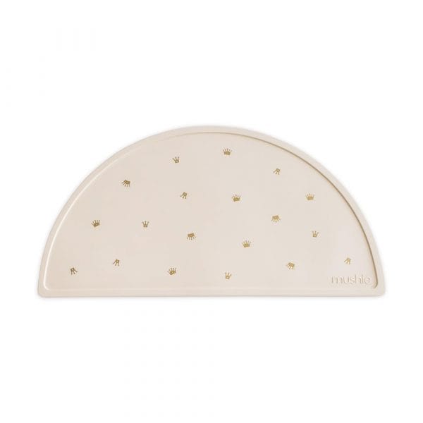 Ollie bebe Mushie Silicone Mat / Σουπλά - Crowns