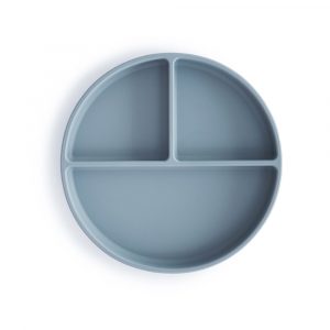 Mushie Silicone Plate / Πιάτο σιλικόνης - Powder Blue