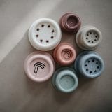 Mushie Stacking Cups - Petal - Image 2