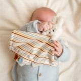 LITTLE DUTCH. Υφασμάτινο ντουντού Miffy Vintage Sunny Stripes - Image 2