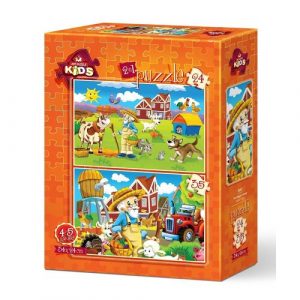 Ollie bebe Art Puzzle: Παιδικό 24 & 35 τμχ The Happy Farmer