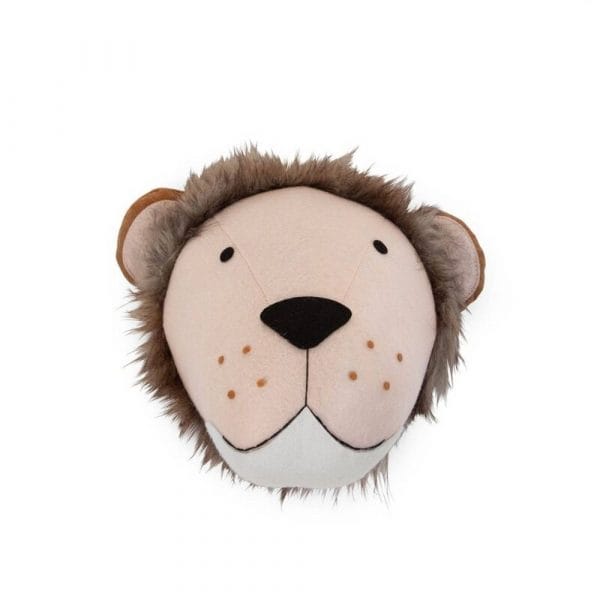 Ollie bebe CHILDHOME Head Wall Deco - Felt Lion