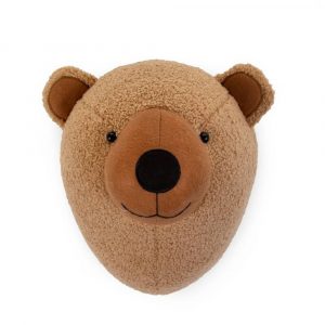 Ollie bebe CHILDHOME Head Wall Deco - Teddy Bear