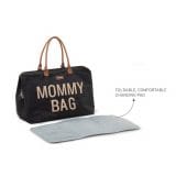 CHILDHOME Mommy Bag - Black/Gold - Image 2