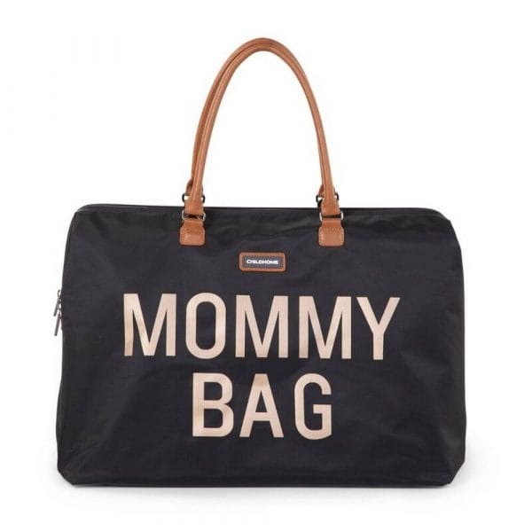 Ollie bebe CHILDHOME Mommy Bag - Black/Gold