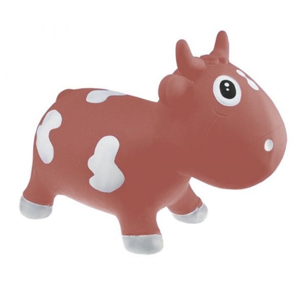 Ollie bebe KidZZfarm: Bella the cow Junior - Stone Red/Κεραμμυδί