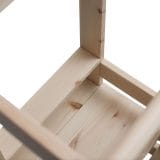 MeowBaby® Wooden Kitchen Helper - Learning tower / Πύργος εκμάθυσης - Natural Wood - Image 7