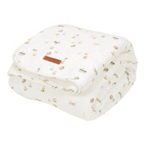 Ollie bebe LITTLE DUTCH. Κουβέρτα Sailors Bay White 70 x 100.