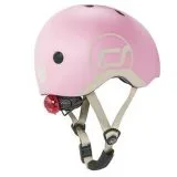 Scoot and ride Reflective Helmet / Κράνος XXS-S - rose - Image 4
