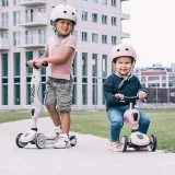 Scoot and ride Reflective Helmet / Κράνος XXS-S - rose - Image 3