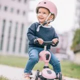 Scoot and ride Reflective Helmet / Κράνος XXS-S - rose - Image 2