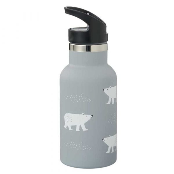 Ollie bebe Fresk: Θερμός από ανοξείδωτο ατσάλι 350ml με διπλό πώμα Polar bear