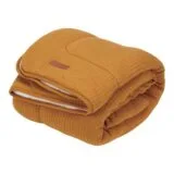 Ollie bebe LITTLE DUTCH. Κουβέρτα Pure Ochre Spice 110 x 140.