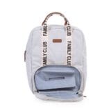 CHILDHOME Family Club Backpack Signature Canvas / Τσάντα πλάτης - Green - Image 3
