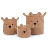 CHILDHOME Teddy Basket 40x40x40 - Beige - Image 3