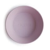 Mushie Dinner Bowl - Round - Soft Lilac - Image 2