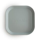 Mushie Dinner Plate - Square - Sage - Image 2