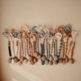 Mushie Pacifier Clips - Eva Iron - Image 4