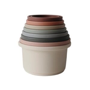 Ollie bebe Mushie Stacking Cups - Original