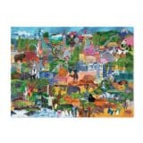 Puzzles / Παζλ 1000 κομματιών Υδρόγειος - CROCODILE CREEK - Image 2