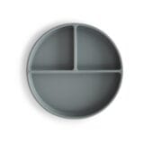 Mushie Silicone Suction Plate / Πιατο σιλικόνης - Stone - Image 2