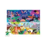 Puzzles / Παζλ 48 Κομματιών Αντίθετα "Νύχτα και Μέρα" - CROCODILE CREEK - Image 3