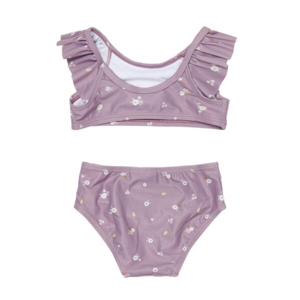 Ollie bebe Little Dutch Vintage Little Flowers Παιδικό Μαγιό Bikini Set για Κορίτσι Λιλά