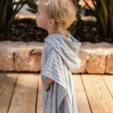 LITTLE DUTCH. Terry Παιδικό Πόντσο Θαλάσσης Μπλε 60 x 60εκ. - Image 3