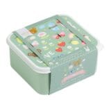 A little lovely company Σετ 4 δοχεία φαγητού Lunch & Snack Box - Joy - Image 3
