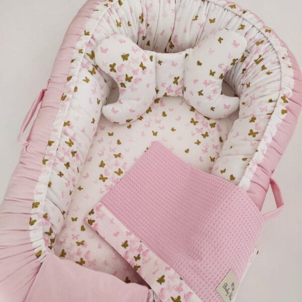 Ollie bebe Butterflies Baby Nest