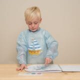LITTLE DUTCH. Μπλουζάκι-ποδιά ζωγραφικής Sailors Bay - Image 6