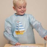 LITTLE DUTCH. Μπλουζάκι-ποδιά ζωγραφικής Sailors Bay - Image 7