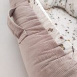 Baby Blue. Baby Nest / Βρεφική φωλιά - Wild Flowers - Image 3