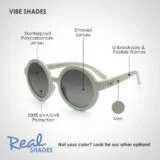 REAL SHADES. Παιδικά γυαλιά ηλίου Vibe Toddler 2-4 ετών Mint - Image 3