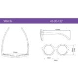 REAL SHADES. Παιδικά γυαλιά ηλίου Vibe Kid 4-6 ετών Mauve - Image 4