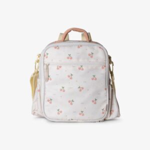 Ollie bebe Insulated Lunch Bag Backpack - Cherry