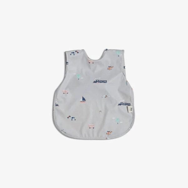 Citron. Sleeveless Bib - Vehicles