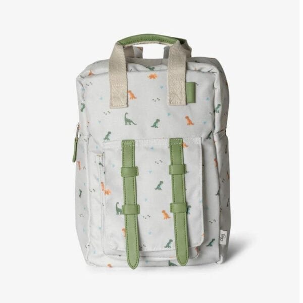 Ollie bebe Kids Backpack - Dino Green